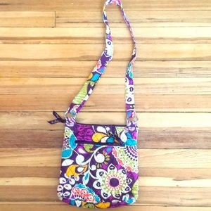 Vera Bradley crossbody bag bright floral